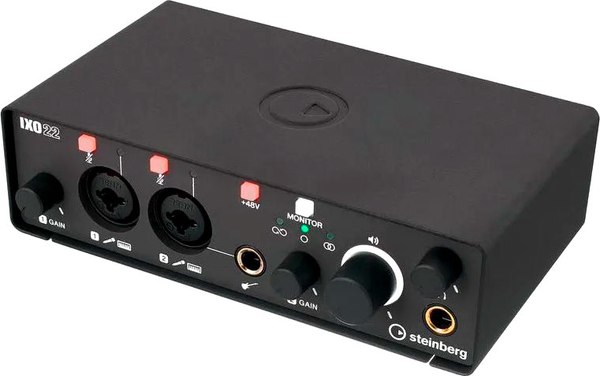 Изображение товара Аудиоинтерфейс Steinberg IXO22 (черный)