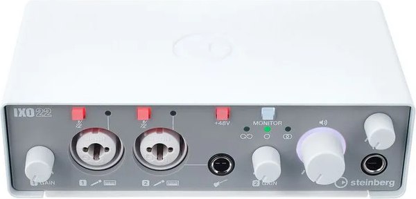 Изображение товара Аудиоинтерфейс Steinberg IXO22 (белый)
