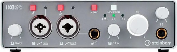 Изображение товара Аудиоинтерфейс Steinberg IXO22 (белый)