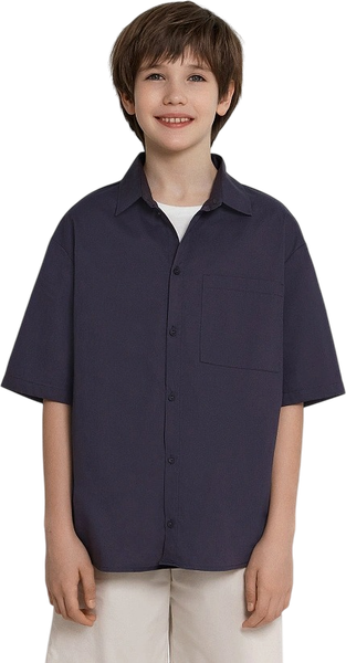 Изображение товара Рубашка детская Mark Formelle 113456-1 (р.134-68, металлический серый)