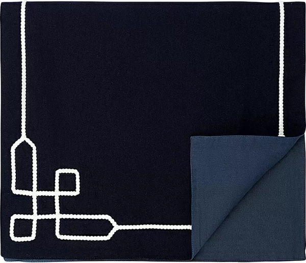 Изображение товара Дорожка на стол Tkano Sea treasures / TK25-TR0001 (Navy story, 45x150см)