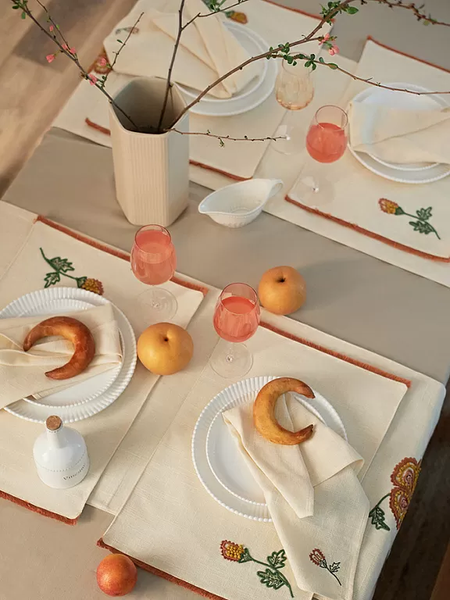 Изображение товара Дорожка на стол Tkano Ethnic / TK25-TR0002 (Spring flower,45x150см)