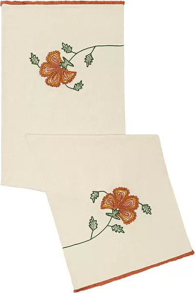 Изображение товара Дорожка на стол Tkano Ethnic / TK25-TR0002 (Spring flower,45x150см)