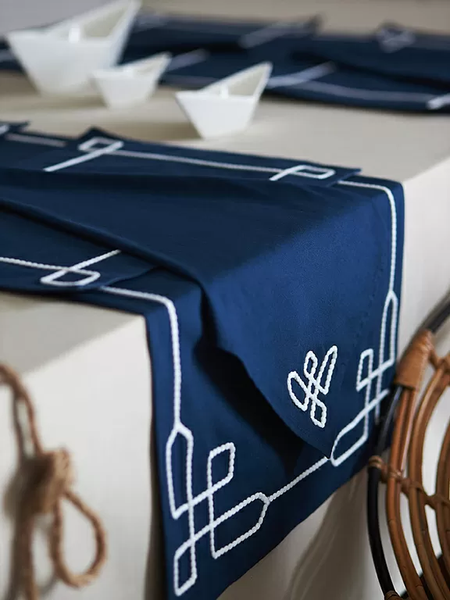 Изображение товара Сервировочная салфетка Tkano Sea treasures Navy story / TK25-NA0001