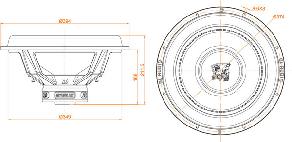 Изображение товара Головка сабвуфера DL Audio Gryphon Lite 15 V.3 SE