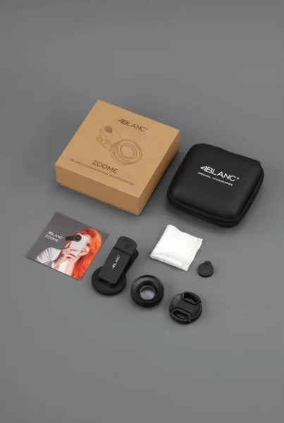 Изображение товара Объектив для смартфона 4BLANC Zoome Макролинза