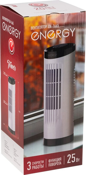 Изображение товара Вентилятор Energy EN-1665 Tower (белый)