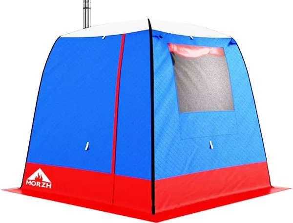 Изображение товара Палатка-баня MORZH 1 окно (триколор)