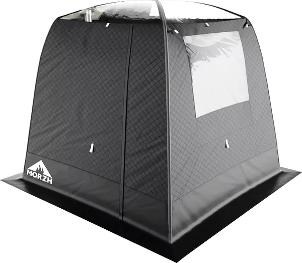 Изображение товара Палатка-баня MORZH Sky 1 окно (черный)