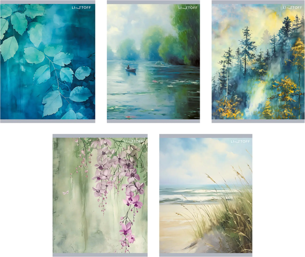 Изображение товара Тетрадь Listoff Живописная тетрадь / ТК489135