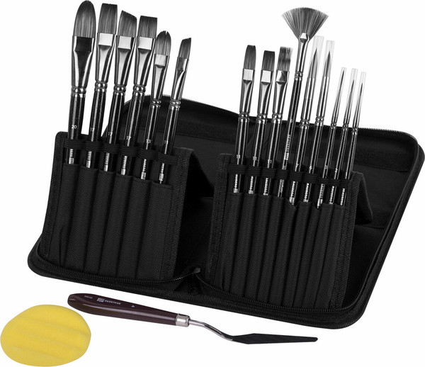 Изображение товара Набор кистей Brauberg Art Debut / 201043 (15шт)