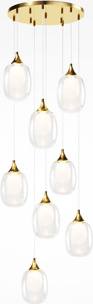 Изображение товара Люстра Maytoni Aura MOD016PL-08BS1