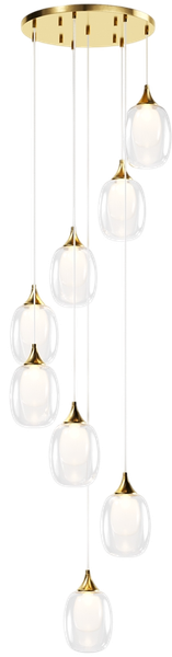 Изображение товара Люстра Maytoni Aura MOD016PL-08BS1