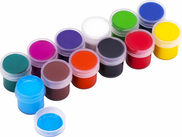 Изображение товара Акриловые краски Brauberg Hobby / 192433 (12цв)