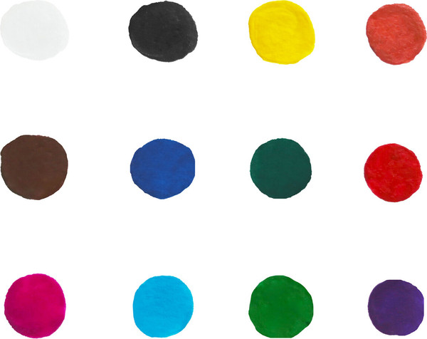 Изображение товара Акриловые краски Brauberg Hobby / 192435 (12цв)