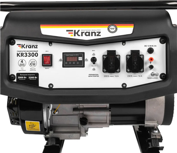 Изображение товара Бензиновый генератор Kranz KR3300 / KR-16-1133