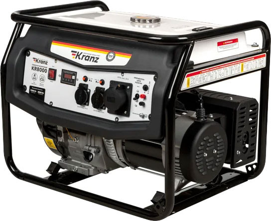 Изображение товара Бензиновый генератор Kranz KR8000 / KR-16-1137