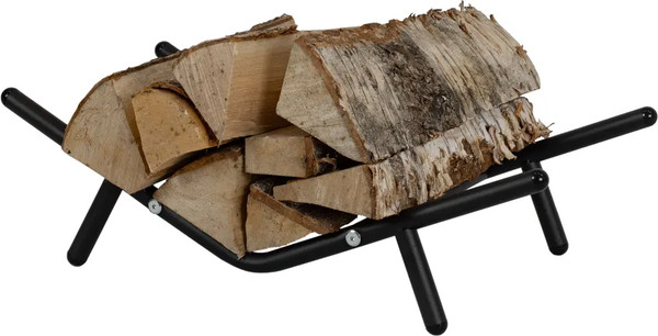 Изображение товара Дровница для камина Мебелик 3 (черный)