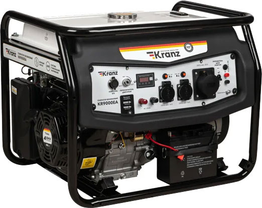 Изображение товара Бензиновый генератор Kranz KR9000EA / KR-16-1138