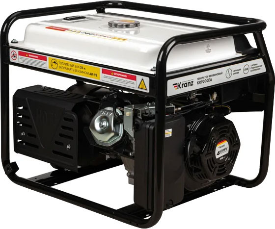 Изображение товара Бензиновый генератор Kranz KR9000EA / KR-16-1138