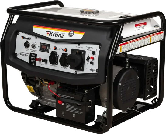 Изображение товара Бензиновый генератор Kranz KR9000EA / KR-16-1138