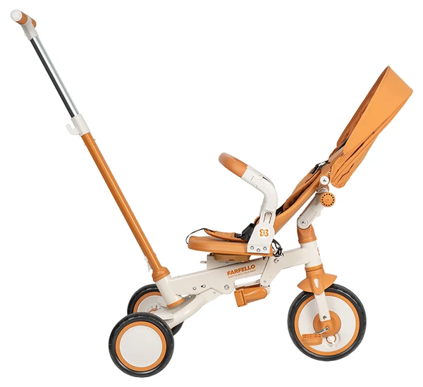 Изображение товара Трехколесный велосипед с ручкой Farfello 6699 (сафари)