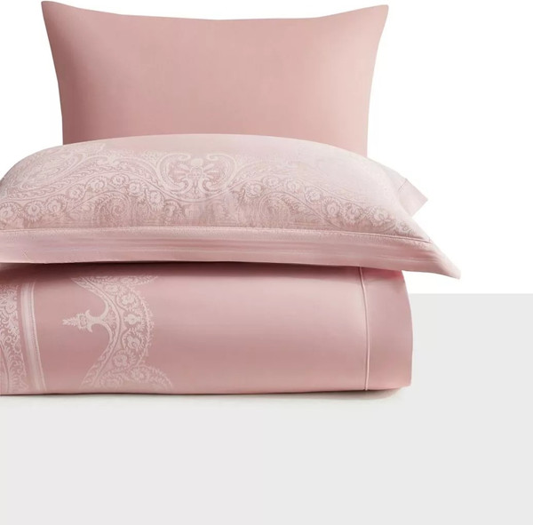 Изображение товара Комплект постельного белья Arya Noble Tencel Dentella 2сп / 8680943247858 (розовый)