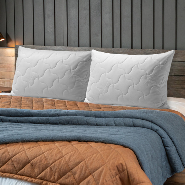 Изображение товара Одеяло Mio Tesoro Маэстро 172х205 + Подушка для сна Basic 50x70 (2шт)