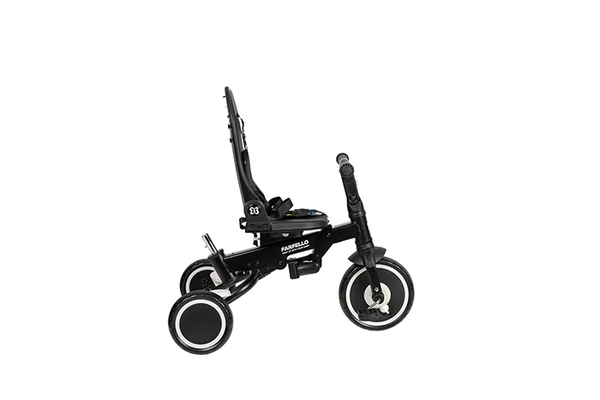 Изображение товара Трехколесный велосипед с ручкой Farfello 6699 (черный)