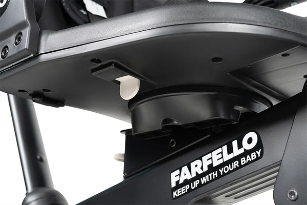 Изображение товара Трехколесный велосипед с ручкой Farfello 6699 (черный)
