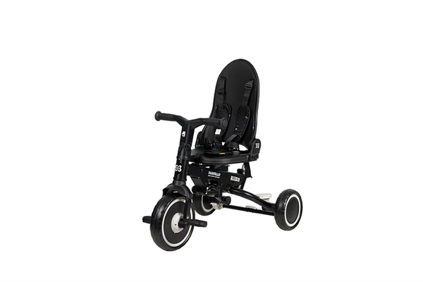 Изображение товара Трехколесный велосипед с ручкой Farfello 6699 (черный)