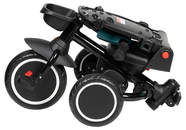 Изображение товара Трехколесный велосипед с ручкой Farfello 6800 (изумрудный)