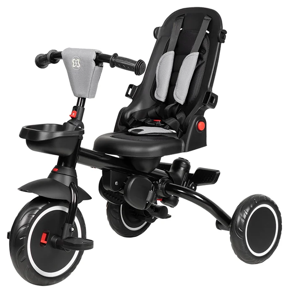 Изображение товара Трехколесный велосипед с ручкой Farfello 6800 (серый)