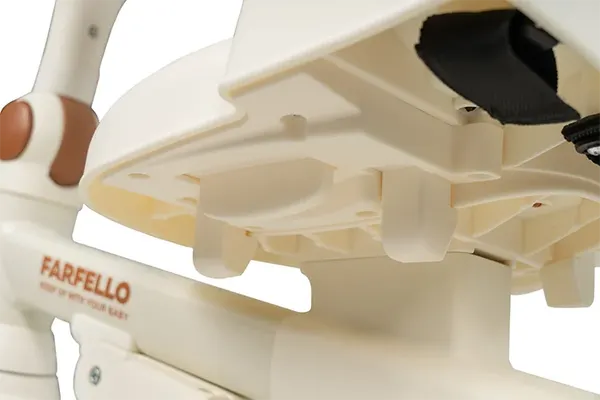 Изображение товара Трехколесный велосипед с ручкой Farfello 698 (серый)