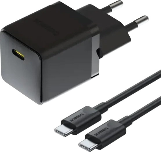 Изображение товара Зарядное устройство сетевое Baseus Palm 20W EU / P10111602113-01 (черный)