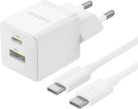 Изображение товара Зарядное устройство сетевое Baseus Palm C+U 30W EU / P1011160A213-01 (белый)