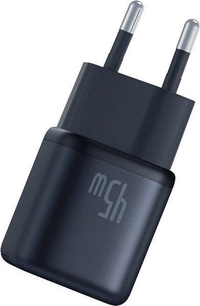 Изображение товара Адаптер питания сетевой Baseus PicoGo 45W EU / P10176800123-00 (черный)