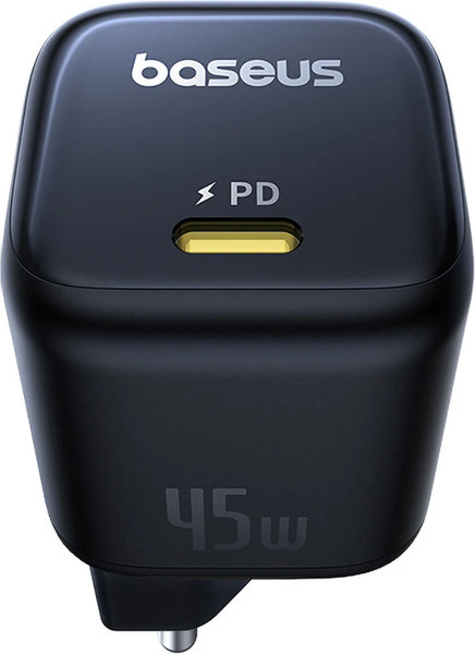 Изображение товара Адаптер питания сетевой Baseus PicoGo 45W EU / P10176800123-00 (черный)