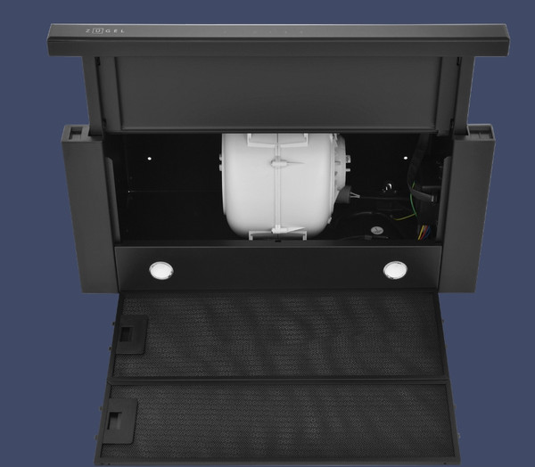 Изображение товара Вытяжка телескопическая Zugel ZHT652GB