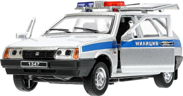 Изображение товара Автомобиль игрушечный Технопарк Ваз-2109 Спутник / 2109-12SLPOL-GY