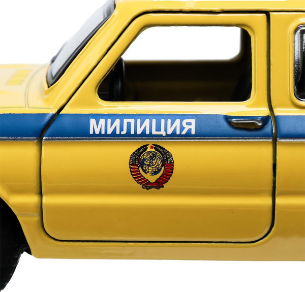 Изображение товара Автомобиль игрушечный Технопарк Милиция / ZAZ968A-12SLPOL-YE