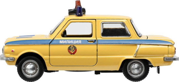 Изображение товара Автомобиль игрушечный Технопарк Милиция / ZAZ968A-12SLPOL-YE