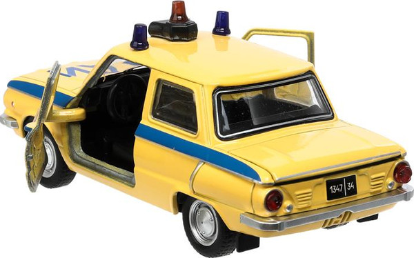 Изображение товара Автомобиль игрушечный Технопарк Милиция / ZAZ968A-12SLPOL-YE