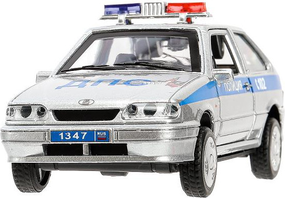 Изображение товара Автомобиль игрушечный Технопарк Ваз-2113 Полиция / 2113-12SLPOL-SR