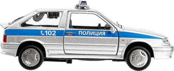 Изображение товара Автомобиль игрушечный Технопарк Ваз-2113 Полиция / 2113-12SLPOL-SR