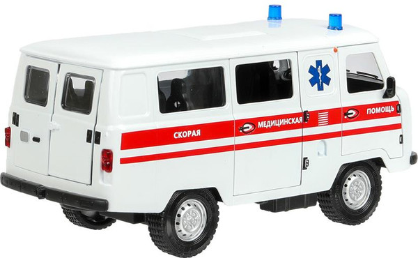 Изображение товара Автомобиль игрушечный Технопарк Uaz Уаз 452 Скорая / FY2418P-1