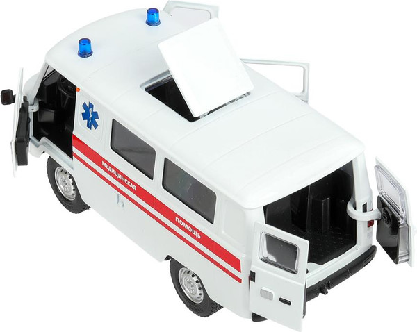 Изображение товара Автомобиль игрушечный Технопарк Uaz Уаз 452 Скорая / FY2418P-1
