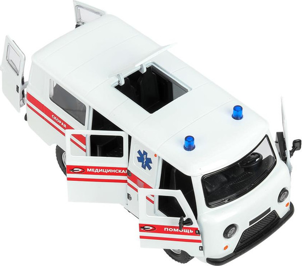 Изображение товара Автомобиль игрушечный Технопарк Uaz Уаз 452 Скорая / FY2418P-1