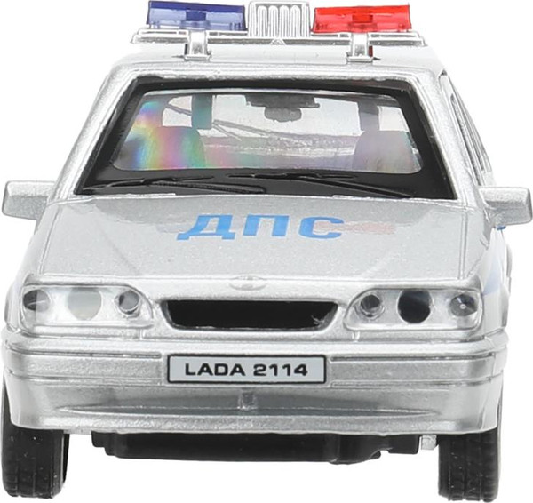 Изображение товара Автомобиль игрушечный Технопарк Lada-2114 Samara Полиция / 2114-12SLPOL-SR-WOD
