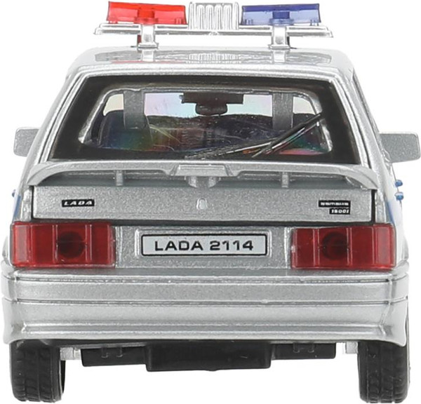 Изображение товара Автомобиль игрушечный Технопарк Lada-2114 Samara Полиция / 2114-12SLPOL-SR-WOD